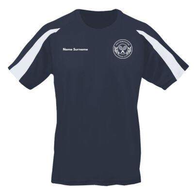 Southminster Tennis Club Kids Contrast T-shirt Thumbnail